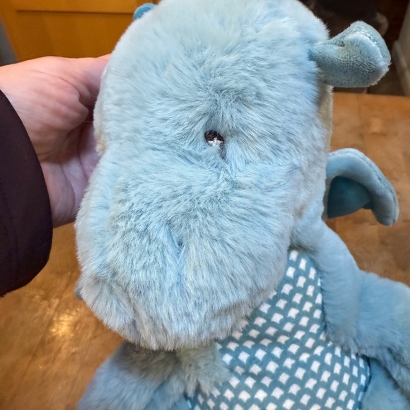 Douglas Baby Light Blue Plush Dragon Ultra Soft Stuffed Animal Cuddle Toy - Picture 6 of 14